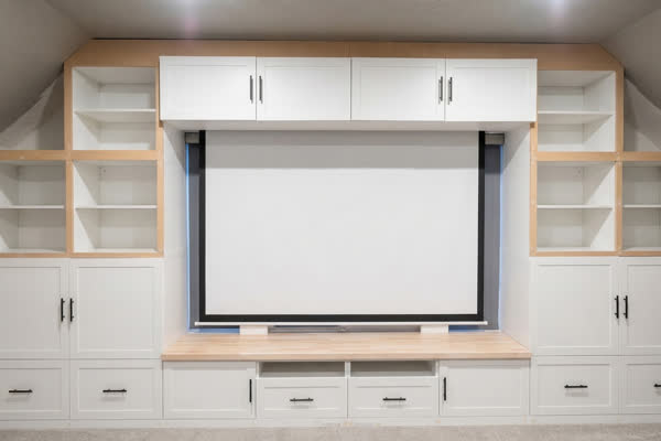 Bonus Room Built-ins